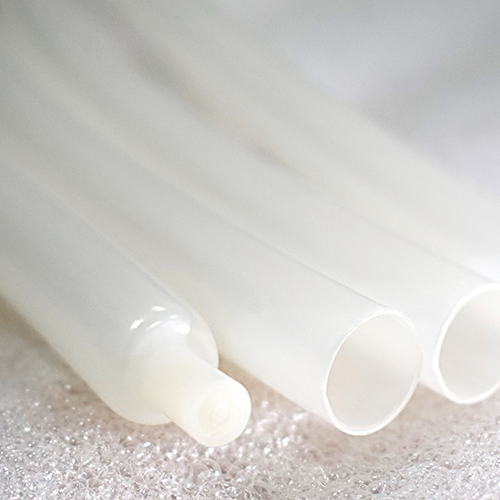 Clear Semi-Rigid Dual Wall Heat Shrink Tubing
